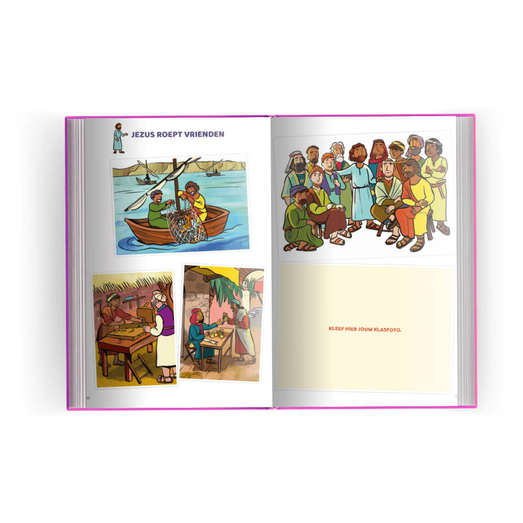 Camino kleuters - fotoboek Jezus
