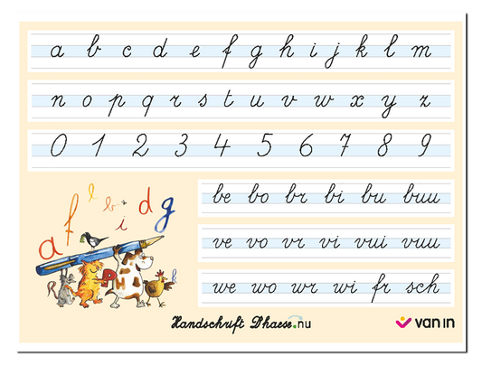 Handschrift D'haese.nu - bankkaartjes