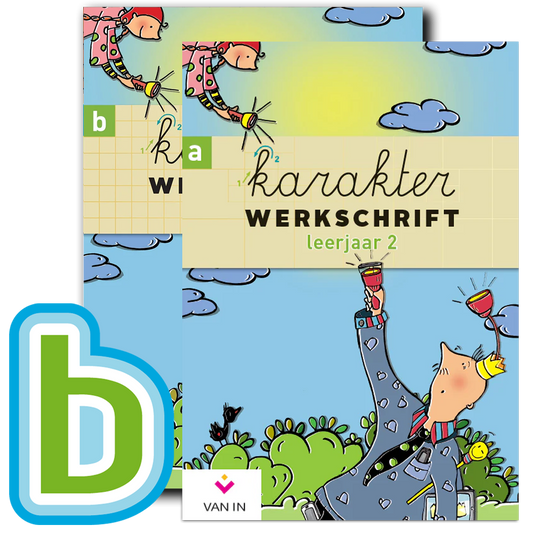 Karakter 2 - pakket werkschrift A-B + Bingel Plus