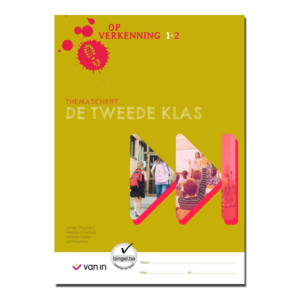 Op verkenning 2 – de tweede klas – themaschrift