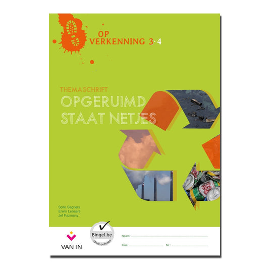 Op verkenning 3 - opgeruimd staat netjes - themaschrift