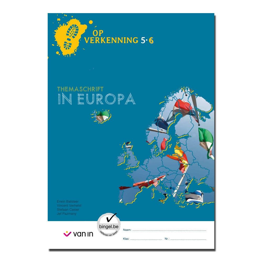 Op verkenning 6 - In Europa themaschrift