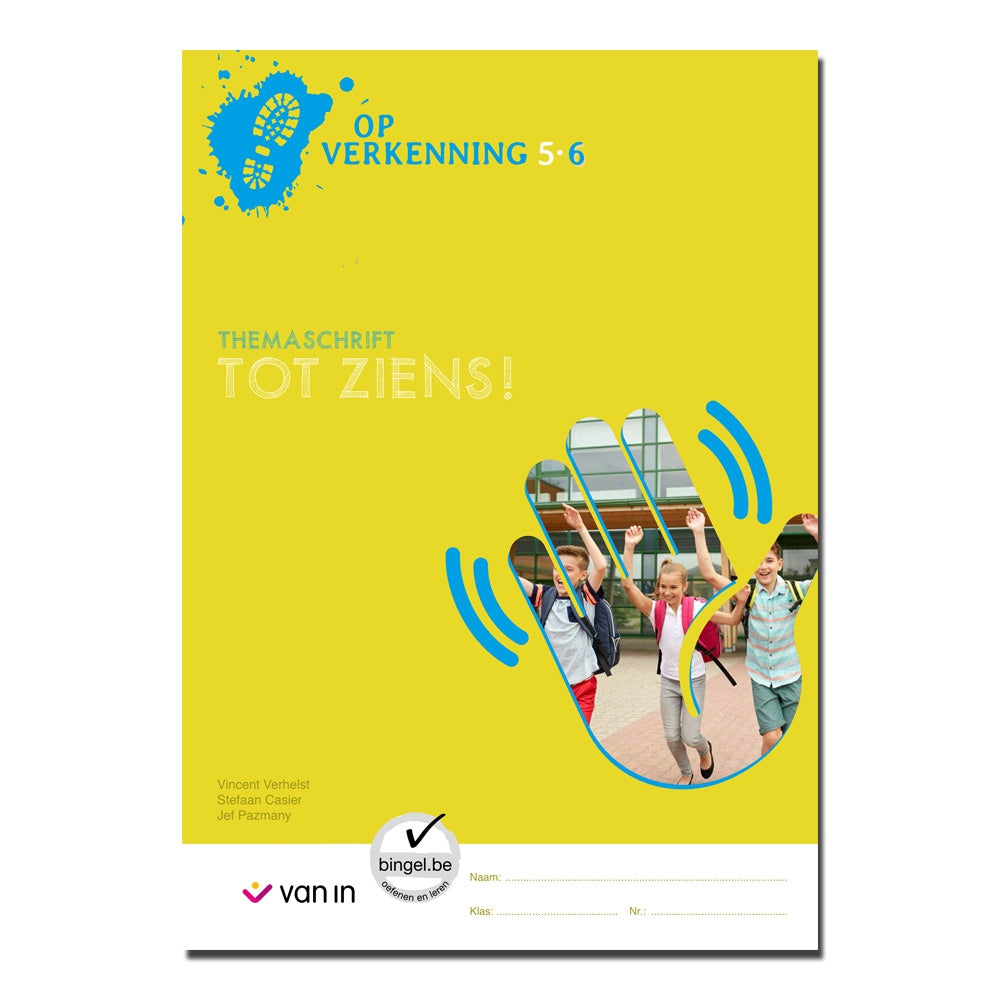 Op verkenning 6 - Tot ziens ! themaschrift