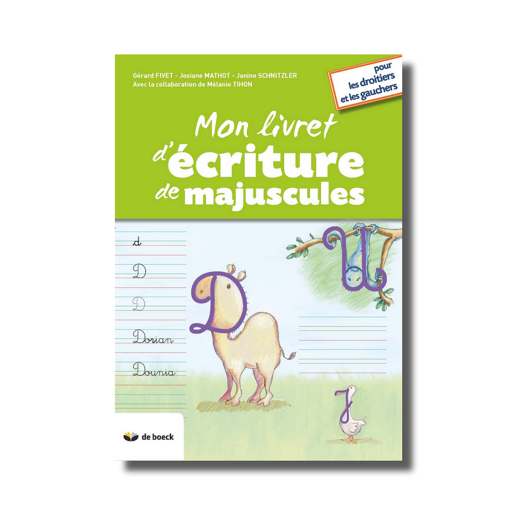 Mon livret d'écriture de majuscules (n.e.)