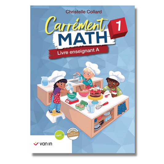 Carrément Math 1 livre de l'enseignant A (Pacte)