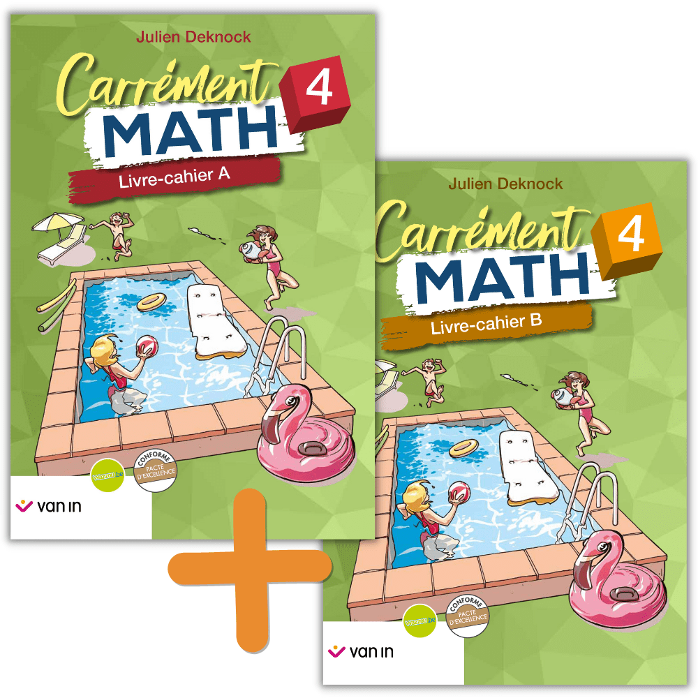 Carrément Math 4 pack A+B (Pacte)