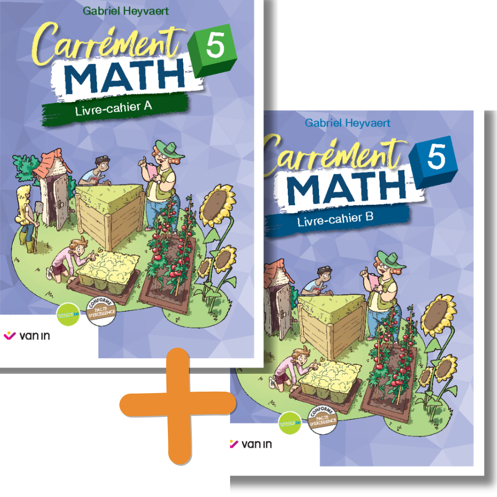 Carrément Math 5 pack A+B (Pacte)