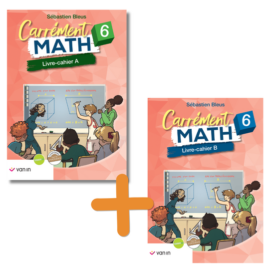 Carrément Math 6 pack A+B (Pacte)