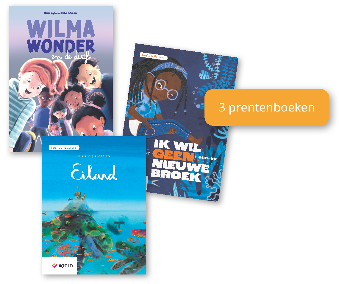 Taaltoer kleuters - prentenboek 1-3