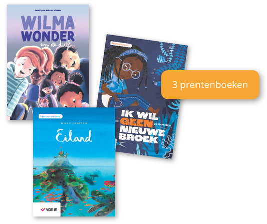 Taaltoer kleuters - prentenboek 1-3