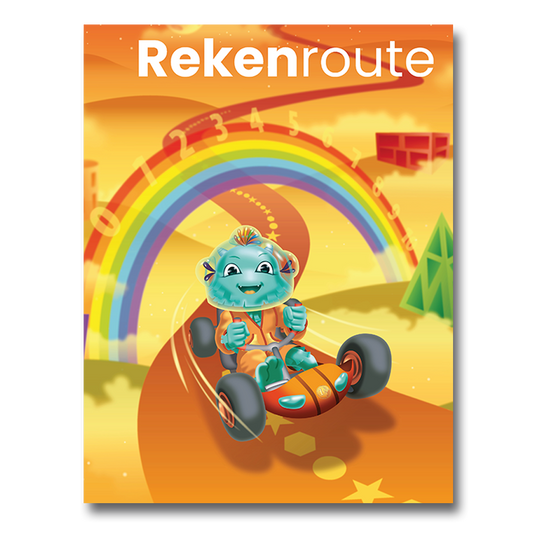 Rekenroute oudste kleuters - woordkaarten