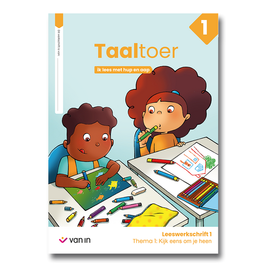 Taaltoer 1 - hup&aap - leeswerkschrift 1