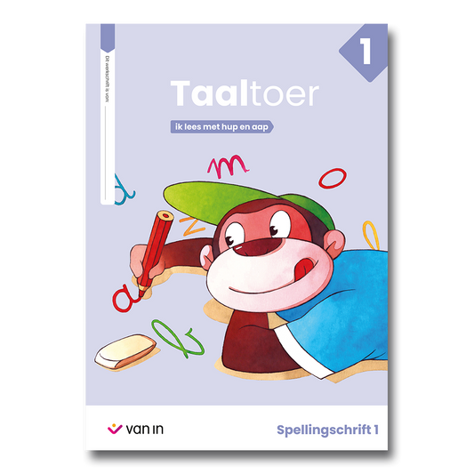 Taaltoer 1 - hup&aap - spellingschrift 1