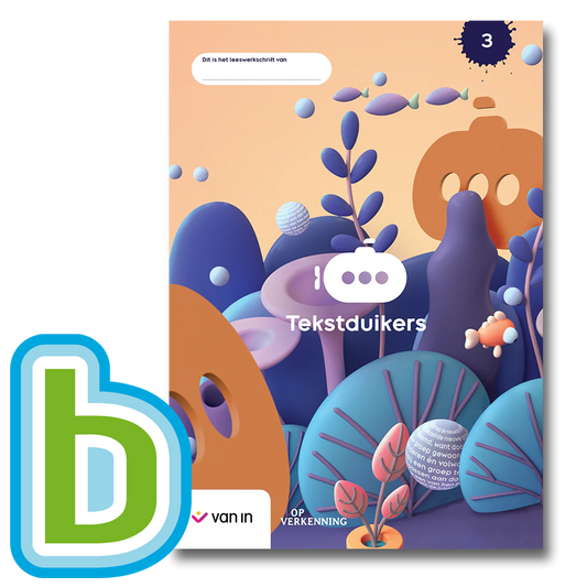 Tekstduikers 3 - pakket leerwerkboek + Bingel Plus