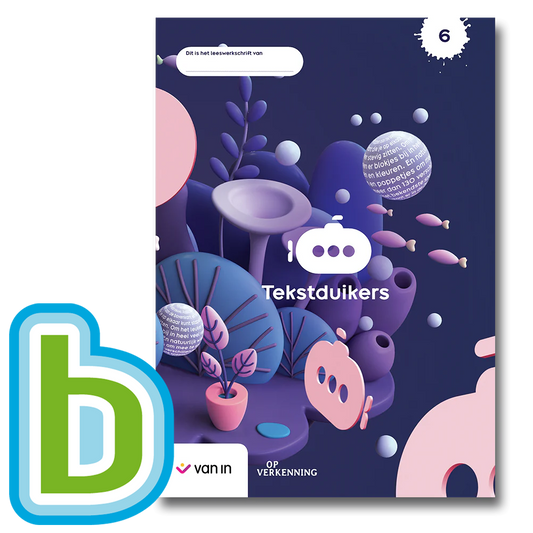 Tekstduikers 6 - pakket leerwerkboek + Bingel Plus