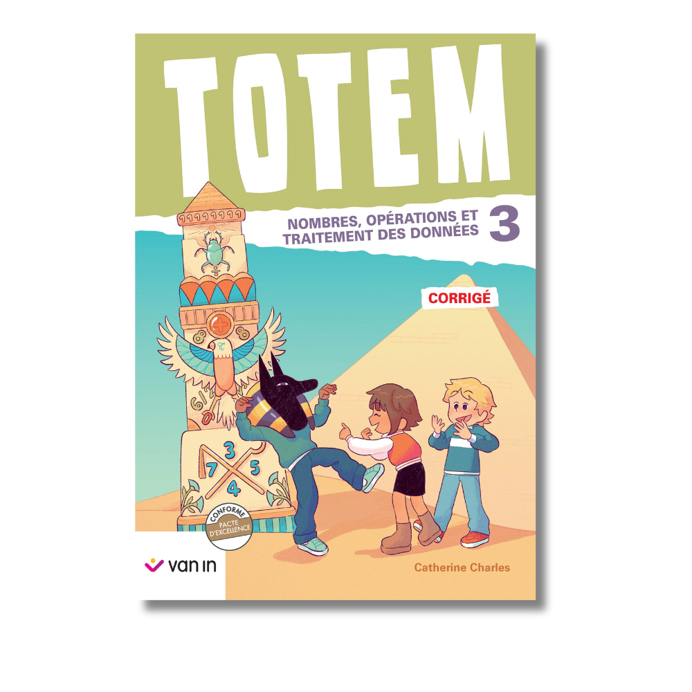 Totem mathématique 3 corrigé (pacte) - Numération et Traitement des données