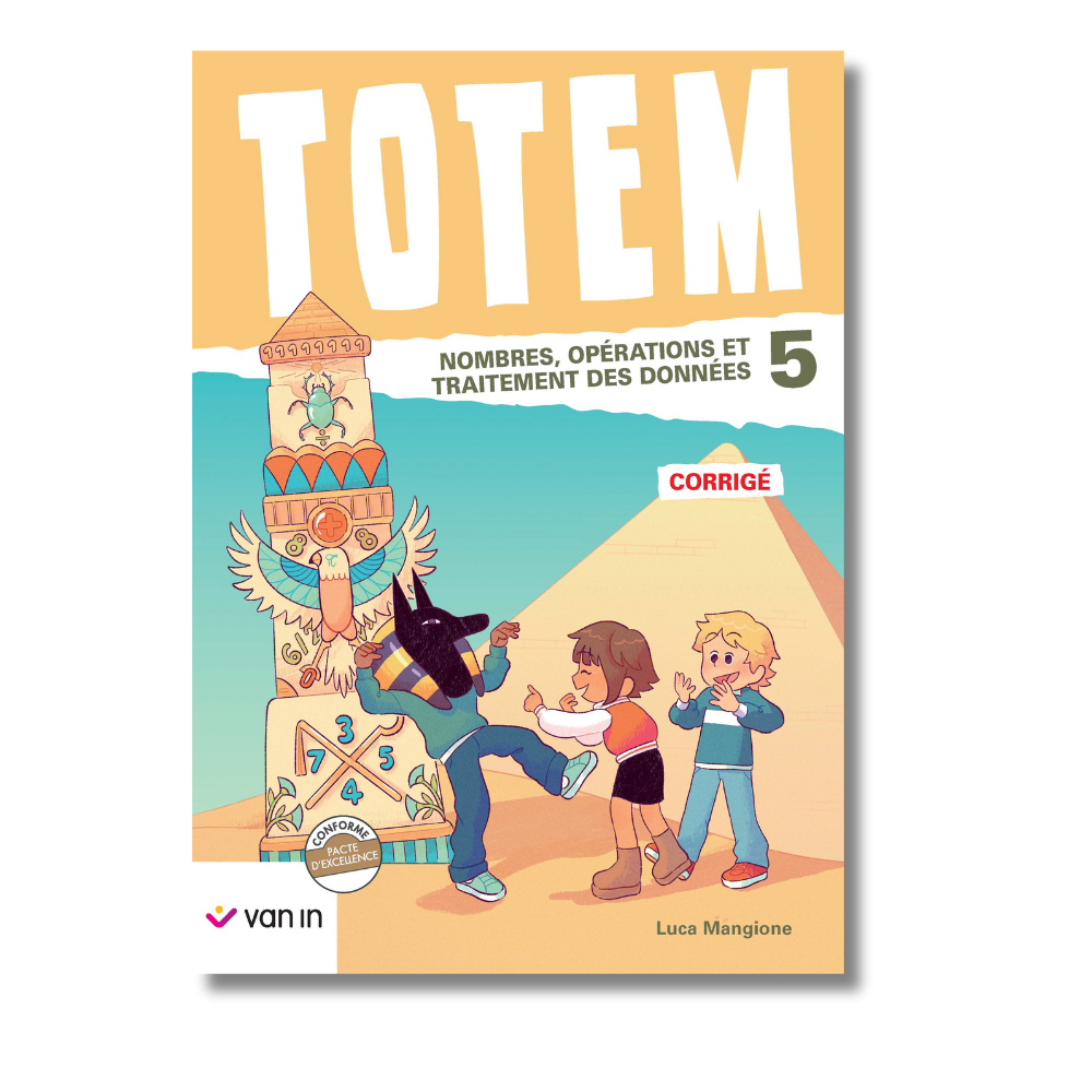 Totem mathématique 5 corrigé (pacte) - Numération et Traitement des données
