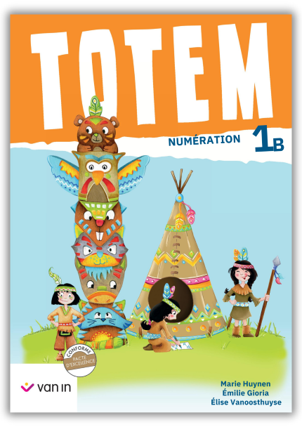 Totem mathématique numération 1B livre-cahier (pacte)