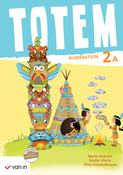 Totem mathématique numération 2A livre-cahier (pacte)