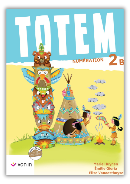 Totem mathématique numération 2B livre-cahier (pacte)