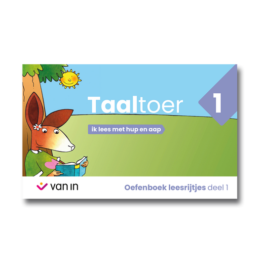 Taaltoer 1 - hup&aap - rijtjesboek thema 1-4