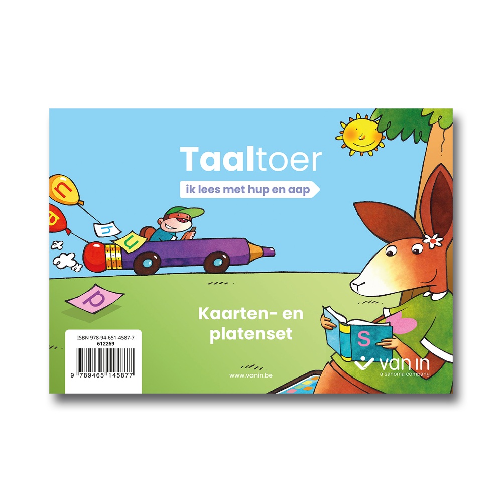 Taaltoer 1 - hup&aap - klassikale platen en kaartenset