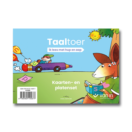 Taaltoer 1 - hup&aap - klassikale platen en kaartenset
