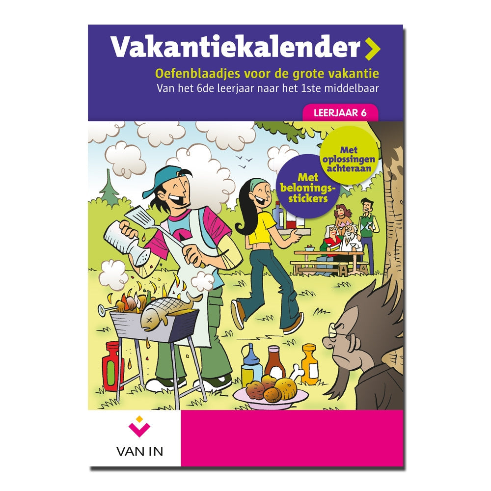 Vakantiekalender - leerjaar 6